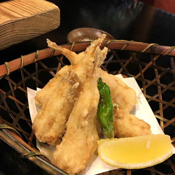 たかせのフグのから揚げ